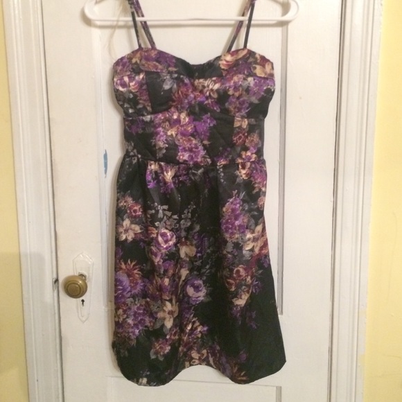 Cute floral cocktail dress
