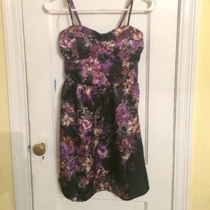 Cute floral cocktail dress