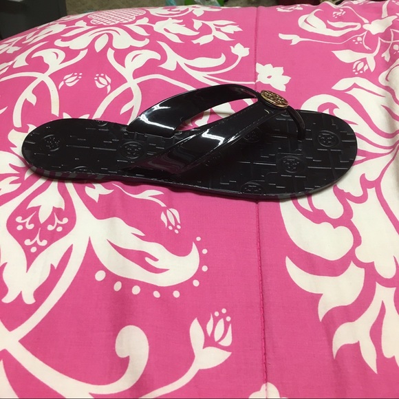 Tory Burch 'Thora' patent jelly