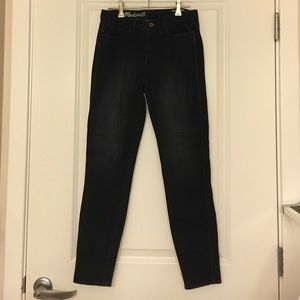 Madewell Skinny Skinny Ankle Jeans Dark Wash
