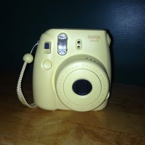 Yellow Instax Mini 8