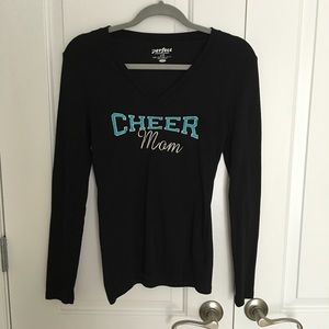 Cheer Mom long sleeve shirt