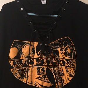 Wutang Lace Up Tee