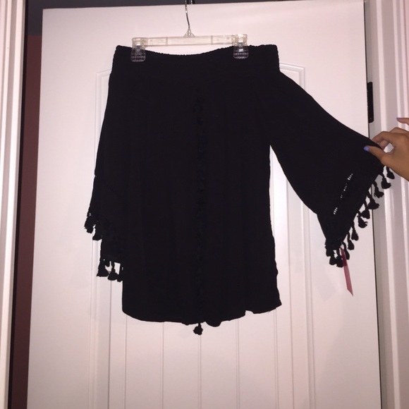 Strapless top