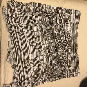 Black and white skirt