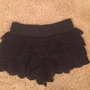 Lace shorts