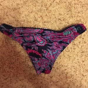 Paisley billabong bathing suit bottoms