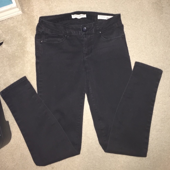 Black Bullhead Skinny Jeans