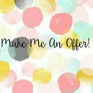 Reasonable offers are welcome