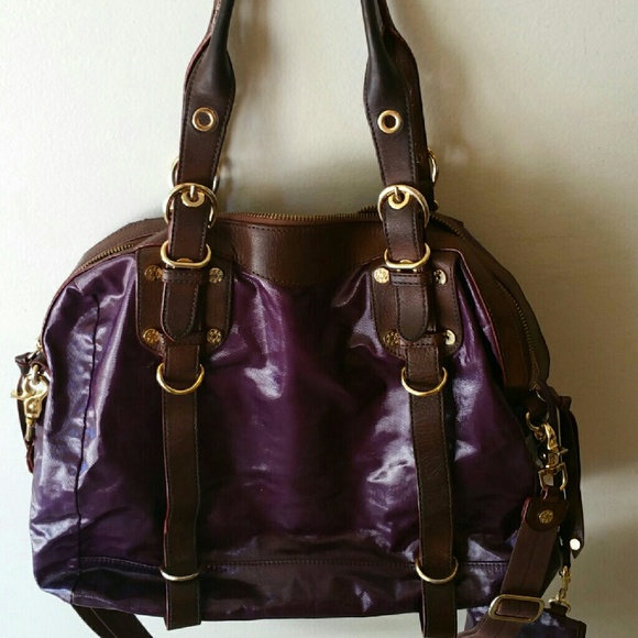MZ Wallace Handbags - SOLD MZ Wallace crossbody hand bag color purple