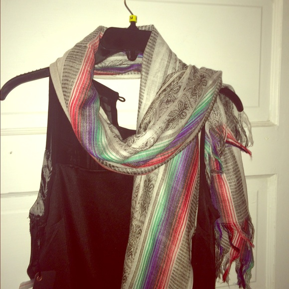 Peruvian scarf made in Peru - Picture 1 of 4