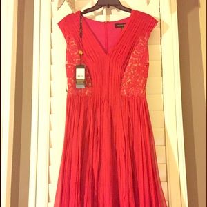 Tadashi Shoji Red Dress NWT
