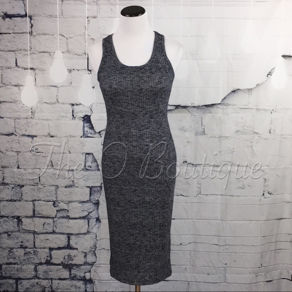 🎉CLEARANCE🎉Dark Blue Cut-Out Back Tank Dress - Picture 2 of 4
