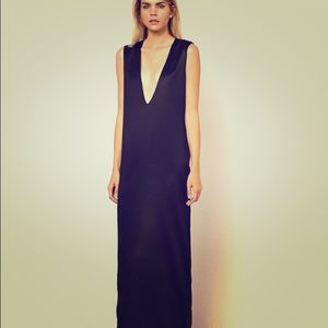 Solace London Borealis Maxi Dress in Black