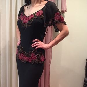 Sue Wong 2 piece evening dress