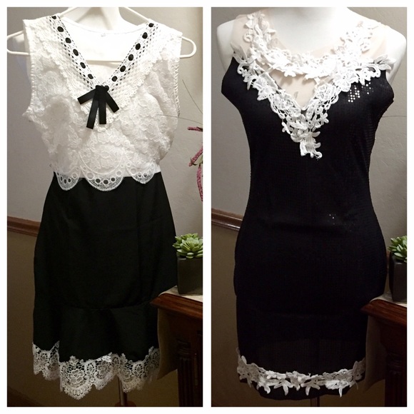 🎉FREE🎉 Bundle of 2 Lacey dresses (Pls READ)