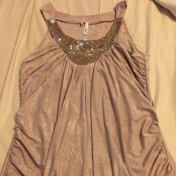 Studio Y mauve tank top from Maurice's