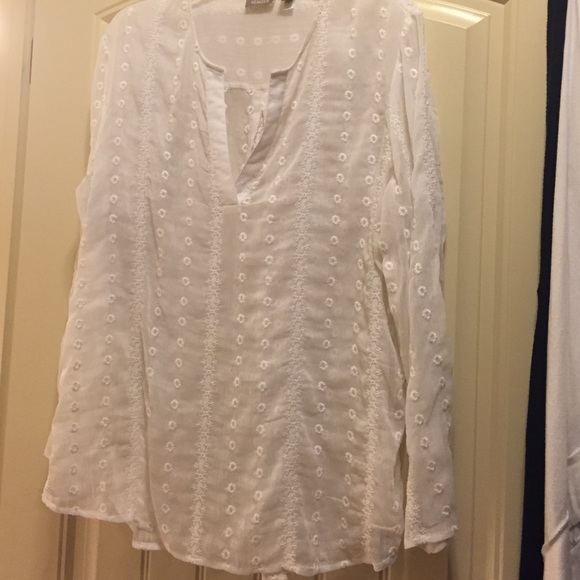Sheer floraly top