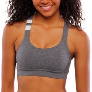I am selling a brand new gray hurly bra
