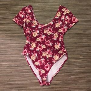 Floral bodysuit
