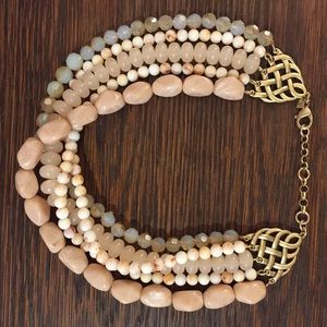 Multi strand Beaded necklace