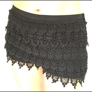 Black Lace shorts