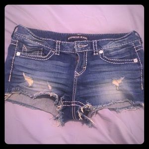 SOLD!!!! NWOT Express Cutoff Shorts