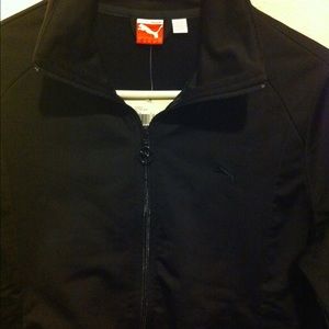 Puma athletic black women's jacket