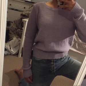 Pale lavender sweater