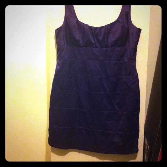 Eggplant bisou bisou dress