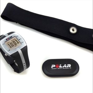 Polar heart rate watch