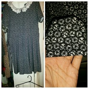 Hot Topic Floral Skull Dress