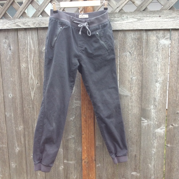 Hollister Canvas Joggers