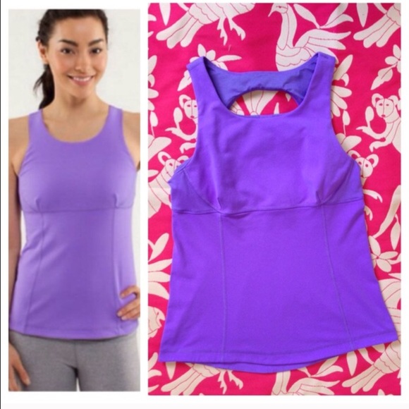 lululemon athletica Tops - Lululemon Open Back Swank Tank Top