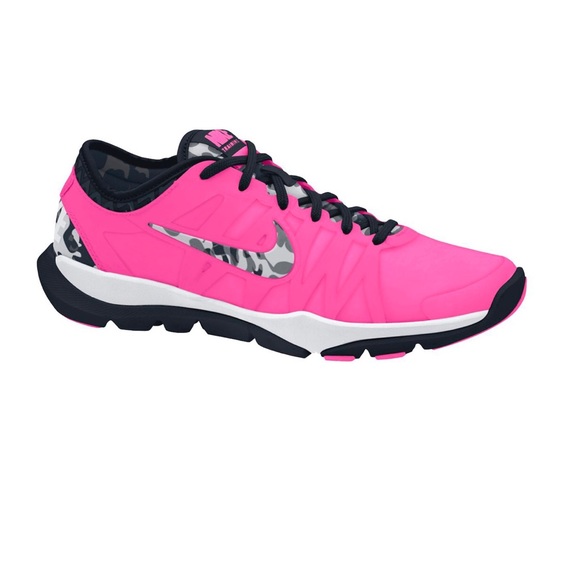 Nike brand new pink black & white camo sneakers