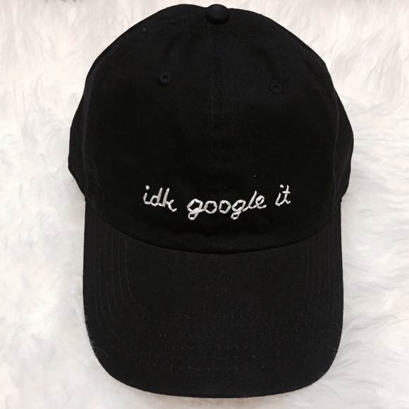 Idk Google It Baseball Cap