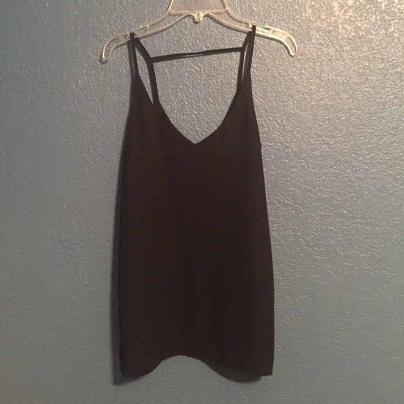 Black sheer Tank Top