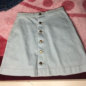 American Apparel button up skirt BUNDLE