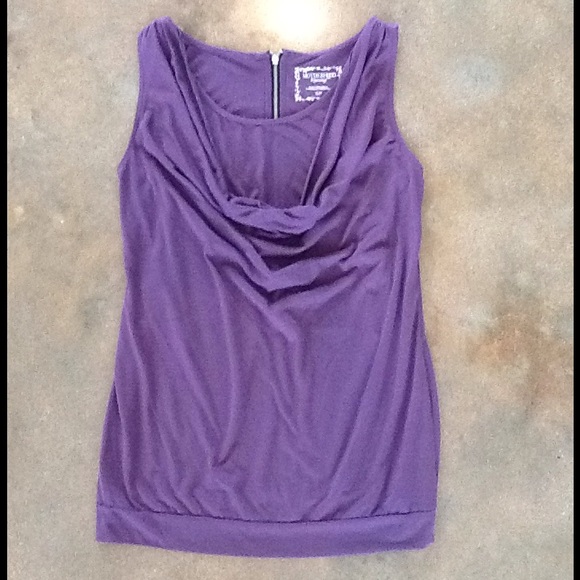 Purple Nursing Tank