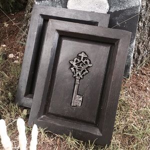 Vintage Wood & Skeleton Key Shabby Chic home Decor