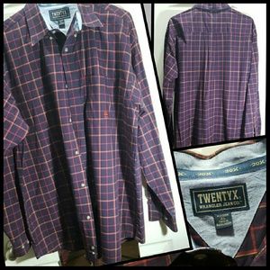 Men's wrangler button down