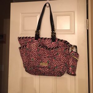 Betsey Johnson diaper bag