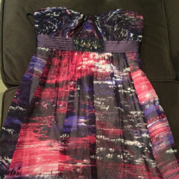 BCBG Strapless Dress