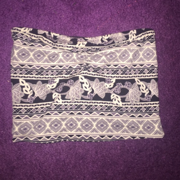 Forever 21 Strapless Shirt