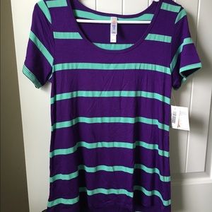 Lularoe xxs purple and mint classic