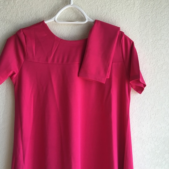 💗HP💗Pink Woman Party Midi Dress - Picture 3 of 4