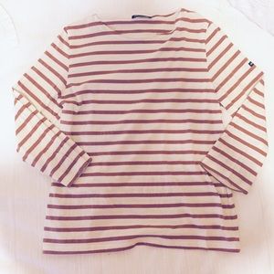 SAINT JAMES 3/4 Length Striped T-Shirt