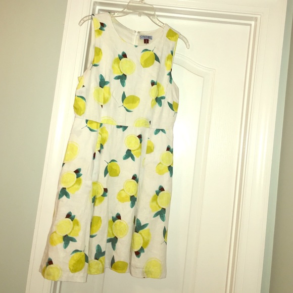 Cynthia Rowley Dresses & Skirts - Lemon print super fun dress 🍋🍋🍋