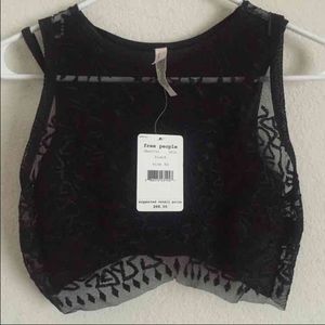 Free people crop top/ sports bra