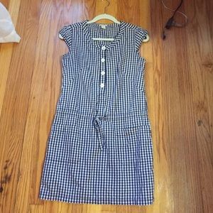 J. Crew gingham mini-dress